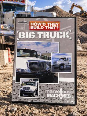 How'd They Build That? : Big Truck (DVD, Region 1) Very Good condition!